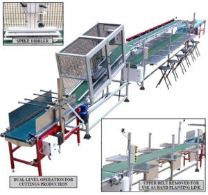 Convertible Cuttings Line